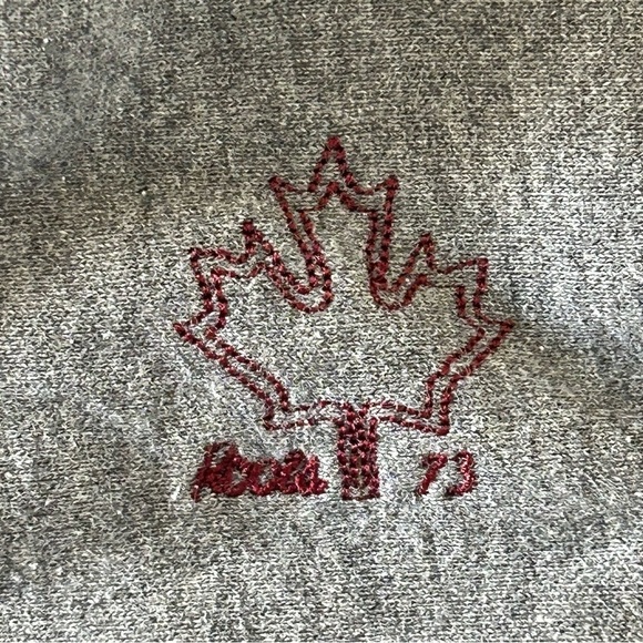 Roots 73 Women’s Zip Hoodie Large Gray Canada Embroidered Sporty Lounge Gym - Picture 12 of 12